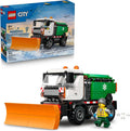 LEGO City Snowplow Truck Building Toy for Kids Pretend Play Vehicle for Boys Girls Ages 5 Toy Truck W Movable Plow Driver Minifigure Gift Idea for Birthdays 60490