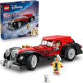LEGO Disney Cruella De Vils Car Building Toy 101 Dalmations Pretend Play Vehicle Building Set for Girls Boys Ages 9 Gift Idea for Birthdays 43277