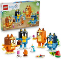 LEGO Bluey Brick Built Bluey Family Building Toy for Girls Boys Ages 5 Figures for Play or Display Kids Bedroom or Desk Decor Gift for Birthdays 11217