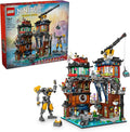 LEGO NINJAGO City Workshops Building Toy Ninja Set for Boys Girls Ages 14 Gift for Teens Includes 10 Minifigures and a Mech for Play and Display 71837