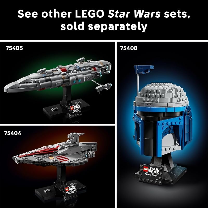LEGO Star Wars Brick Built Star Wars Logo Building Set for Adults 18 Star Wars Gift Idea for Birthdays Collectible DIY Model Kit Home Decor Idea for Fans of The Movie Series 75407