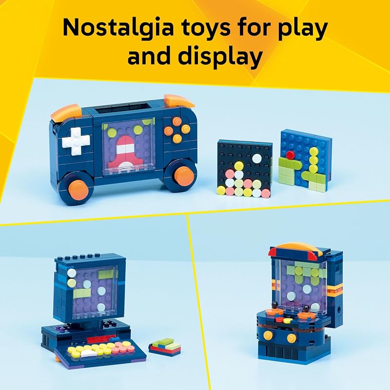 LEGO Creator 3 in 1 Retro Gaming Console Building Toy for Boys Girls Kids Build a Console Mini Arcade Game or Mini Computer Gift Idea for Gaming Fans Ages 8 31380