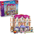 LEGO Friends Heartlake City Grand Hotel 42704 Building Toy for Girls Boys Ages 9 Dollhouse Playset W 6 Minidolls 1406 pieces Gift for Birthdays