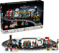 LEGO Icons Holiday Express Train Building Set for Adults Ages 18 Seasonal Home Decor for Bedroom or Book Shelf Christmas Train W Track 4 Minifigures Gift Idea for Holidays 10361
