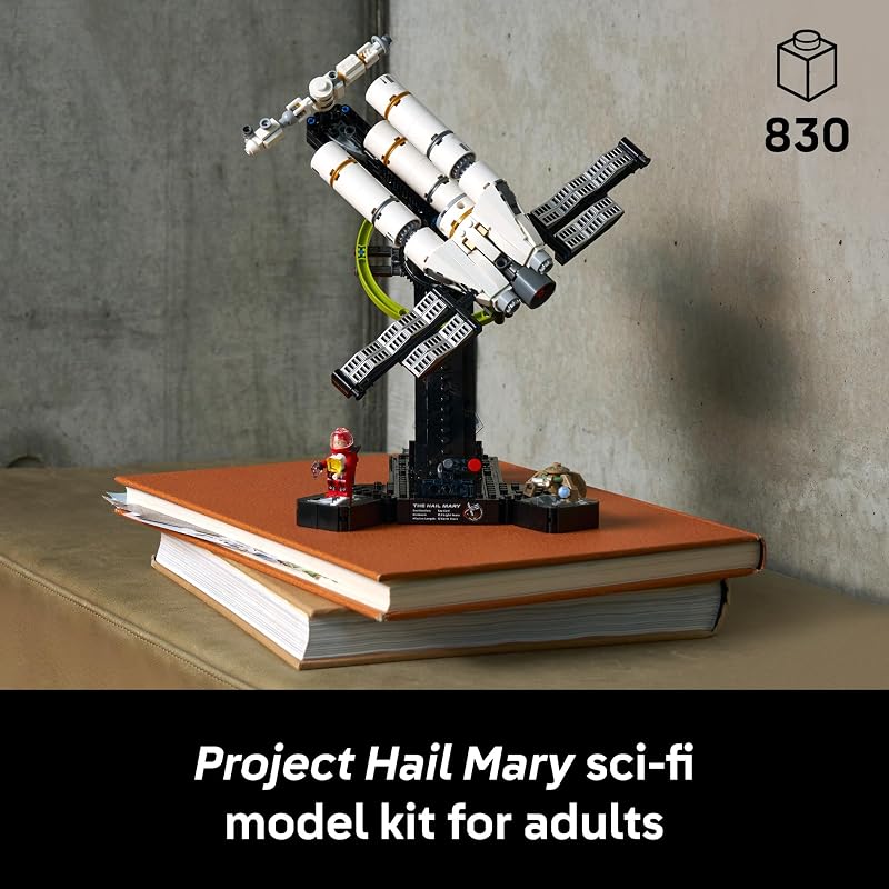 LEGO Icons Project Hail Mary Collectible Building Set for Adults Room or Office Decor for Men Women Gift for Birthdays 11389