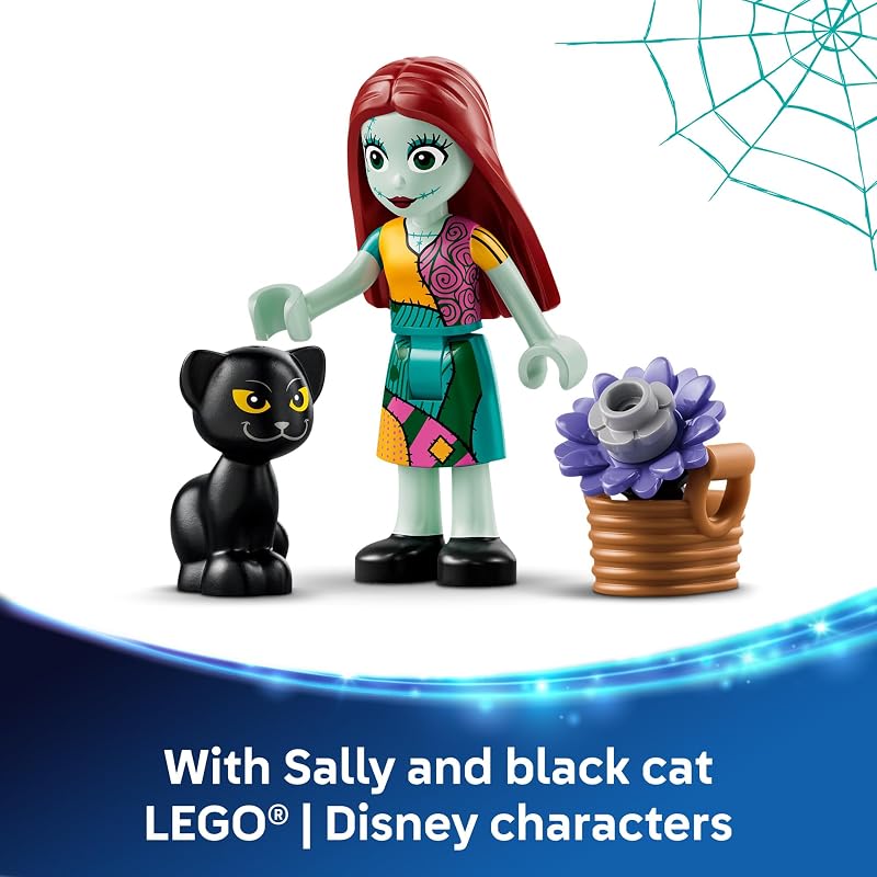 LEGO Disney Sallys Flowerpot Building Toy The Nightmare Before Christmas Set for Girls Boys Ages 9 Kids Room and Desk Decor Gift for Birthdays 43288