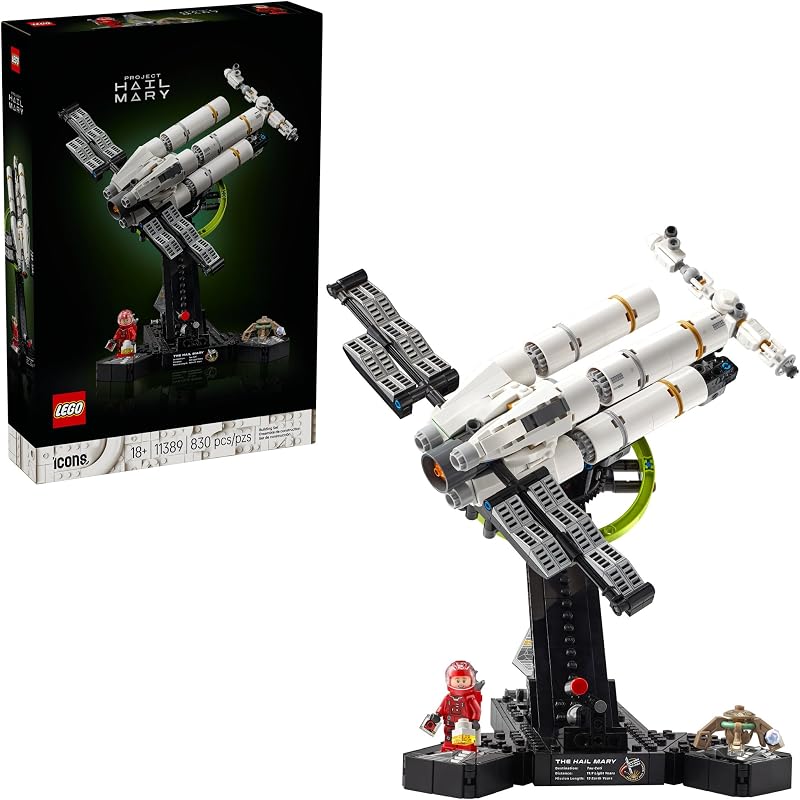 LEGO Icons Project Hail Mary Collectible Building Set for Adults Room or Office Decor for Men Women Gift for Birthdays 11389