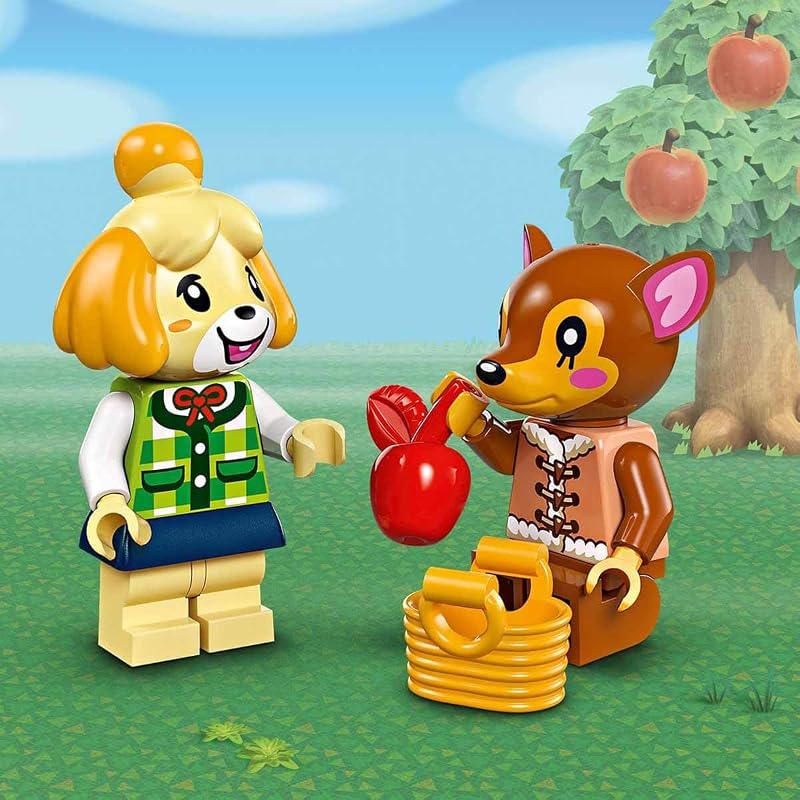 LEGO Animal Crossing Isabelles House Visit Buildable Creative Toy Set for Kids Includes Fauna and More Animal Crossing Toy Figures Video Game Birthday Gift for Girls and Boys Ages 6 and Up 77049