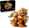 LEGO Pokémon Arcanine 72160 Collectible Building Set for Adults Ages 18 Posable Pokémon Model Kit for Display Bedroom Desk or Book Shelf Decor