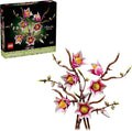 LEGO Botanicals Magnolia Branches Building Set for Adults Ages 18 Gift for Birthdays Artificial Flowers for Home Office Bedroom or Desk Decor 11510