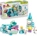 LEGO DUPLO Disney Frozen Creative Box with Elsa and Olaf 10462 Building Toys for Toddlers Ages 2 Sturdy Build for Pretend Play Develops Fine Motor Skills 37 pieces Gift for Birthdays