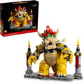 LEGO Super Mario The Mighty Bowser 71411 King of Koopas 3D Model Building Kit Collectible Posable Character Figure with Battle Platform Memorabilia Gift Idea for Adults and Fans of Super Mario Bros