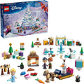 LEGO Disney Frozen Advent Calendar 2025 Kids Toy Holiday Countdown Playset for Boys Girls Ages 5 Ana Elsa Minidolls Buildable Surprises Disney Princess Gift for Christmas 43273