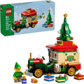 LEGO Santas Delivery Truck Building Toy for Kids Construction Set for Play or Christmas Decor Building Blocks for Girls Boys Ages 8 Holiday Craft Ideas for Families 40746