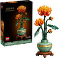 LEGO Botanicals Chrysanthemum Building Set for Adults Ages 18 Artificial Flower for Dinner Table Centerpieces Decoration Gift for Birthdays 10368