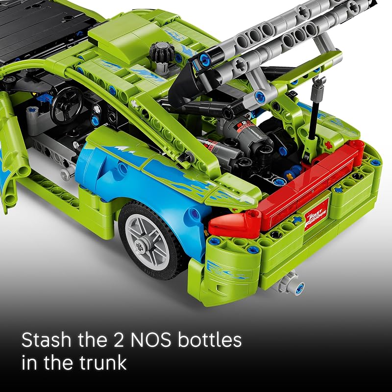 LEGO Technic Fast and Furious Mitsubishi Eclipse Car 42229 Building Toys for Boys Girls Ages 14 Toy Car Set for Display or Play 827 pieces Gift for Fans of the Movie
