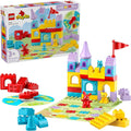 LEGO DUPLO Hopsys Castle Game Building Toy for Pretend Play Learning Education Play Set for Boys Girls Ages 3 Toddlers Learn Skills Through Play Gift Idea for Family Game Night 10450
