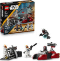LEGO Star Wars Siege of Mandalore Battle Pack Building Toy for Boys Girls The Mandalorian Pretend Play Set W 4 Character Minifigures for Kids Fans Ages 6 Gift Idea for Birthdays 75449