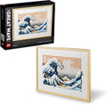 LEGO Art Hokusai The Great Wave Framed Japanese Wall Art Building Set Unique Wall Decor for Home Room or Office Fun Activity for Adults Ages 18 Gift for Men and Women 31208
