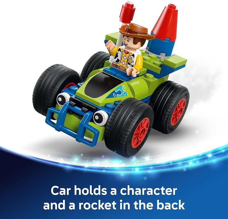 LEGO Disney and Pixars Toy Story Celebration Train RC Car Toddler Toy Sensory and Pretend Play Building Set for Preschool Boys and Girls Ages 4 Disney Gift Idea for Birthdays 43264
