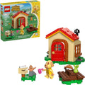 LEGO Animal Crossing Goldies Cozy House Building Toy Pretend Play Set for Girls Boys Ages 6 W Dog Minifigure Building Blocks Toy for Kids Gift Idea for Birthdays Video Game Fans 77058