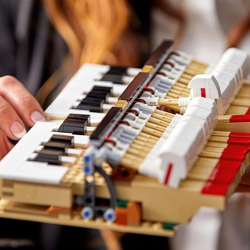 LEGO Ideas Grand Piano 21323 Model Building Set for Adults Collectible Home Décor Kit Gift for Music Lovers with Motor and Power Functions