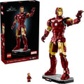 LEGO Marvel Iron Man Mark 3 Collectors Edition Building Set Poseable Super Hero Construction Kit W Mark 3 Minifigure for Adults Ages 18 Collectible Gift Idea for Birthdays 76344