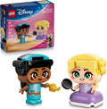 LEGO Disney Princess Mini Jasmine Rapunzel Building Toy Princess Toys for Girls Boys Ages 5 Disney Gifts for Kids 43303