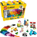LEGO Classic Large Creative Brick Box 10698 Building Toys for Boys Girls Ages 4 99 Develops Fine Motor Skills W Storage Bin 790 Pieces Gift for Birthdays