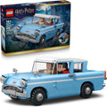 LEGO Harry Potter Enchanted Flying Ford Anglia Car Building Toy for Boys Girls Book Shelf Bedroom Decor for Ages 14 W Harry Ron Hedwig Minifigures Gift Idea for Birthdays 76470
