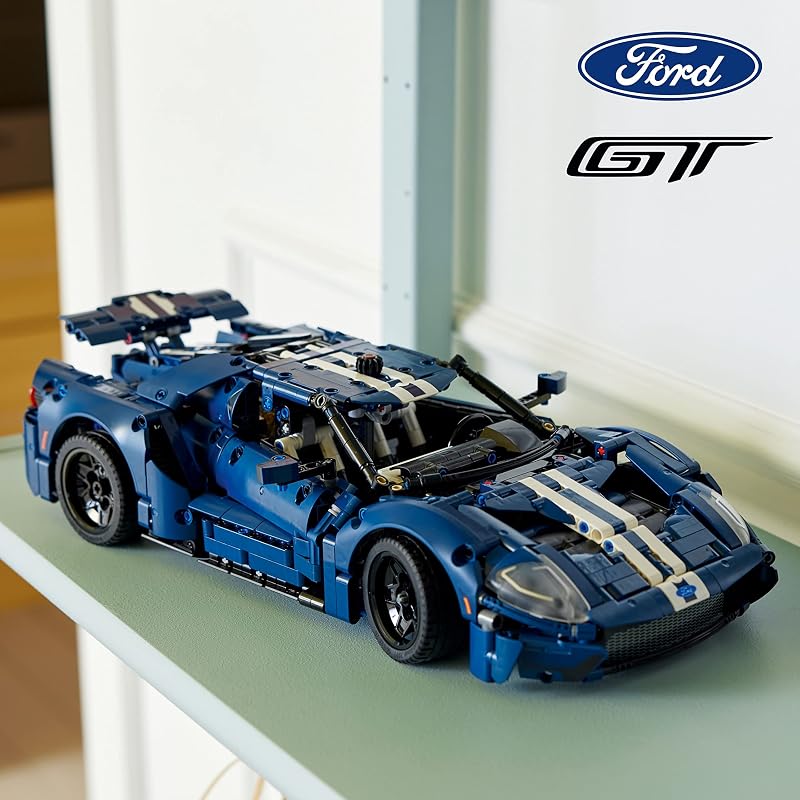 LEGO Technic 2022 Ford GT Building Set for Adults Collectible Kit W Authentic Features Ages 18 1