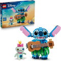 LEGO Disney Stitch Scrump 43296 Building Toys for Girls Boys Ages 9 Stitch Display Set for Bedroom Decor Fun Activity for Kids 713 pieces Gift Idea
