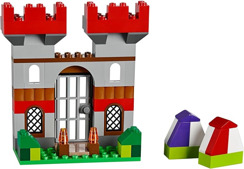 LEGO Classic Large Creative Brick Box 10698 Building Toys for Boys Girls Ages 4 99 Develops Fine Motor Skills W Storage Bin 790 Pieces Gift for Birthdays