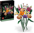 LEGO Botanicals Flower Bouquet 10280 Building Set Adults 18 Artificial Flowers Relaxing Bedroom or Home Office Decor Gift for Anniversary 756 pieces