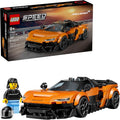 LEGO Speed Champions McLaren W1 Race Car Toy for Boys Girls Ages 9 Building Set for Pretend Play Display w 1 Driver Minifigure Gift Idea for Kids Supercar Fans 77257