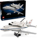 LEGO Icons Shuttle Carrier Aircraft Building Set for Adults Spaceship Airplane Model Kit for Adults Ages 18 Air Space Decor Gift for Birthdays 10360