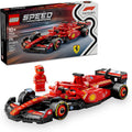 LEGO Speed Champions Ferrari SF 24 F1 Race Car Toys Building Sets for Kids Boys Girls Ages 10 Ferrari F1 Model Car Kits for Display or Play Gift Ideas for Birthdays and Fans 77242