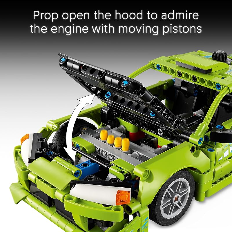 LEGO Technic Fast and Furious Mitsubishi Eclipse Car 42229 Building Toys for Boys Girls Ages 14 Toy Car Set for Display or Play 827 pieces Gift for Fans of the Movie