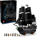 LEGO Icons Captain Jack Sparrows Pirate Ship Building Set for Adults Ages 18 Room Decor for Office Bedroom or Shelf Collectible Black Pearl Ship for Pirates of The Caribbean Fans 10365