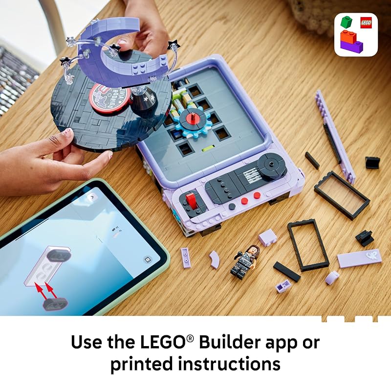 LEGO Editions Olivia Rodrigos Concert Moon 43029 Collectible Building Toy for Teens Ages 14 Olivia Rodrigo Minifigure Bedroom Decor 670 pieces Gift for Birthdays