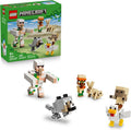 LEGO Minecraft Chicken Jockey Desert Attack 21592 Building Toys for Boys Girls Ages 9 Sturdy Build for Pretend Play 428 pieces Gift for Birthdays