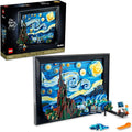 LEGO Ideas Vincent Van Gogh The Starry Night Building Set for Adults Ages 18 Beautifully Detailed Home Wall Art Decor Gift for Men Women 21333