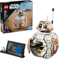 LEGO Star Wars BB 8 Astromech Droid Building Toy for Boys Girls Play Display Building Kit W Spinning Head Action Burner Arm for Kids Fans Ages 10 Gift Idea for Birthdays 75452