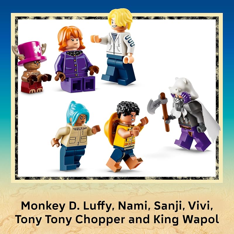 LEGO ONE PIECE Battle at Drum Castle 75645 Building Toys for Boys Girls Ages 9 6 Minifigures Castle Toy Playset for Pretend Play 1038 pieces Gift for Birthdays
