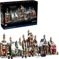 LEGO Harry Potter Hogsmeade Village Collectors Edition Building Set for Adults Ages 18 Craft 7 Iconic Buildings Kit Includes 12 Minifigures Gift Idea for Birthdays and Fans 76457