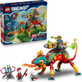 LEGO DREAMZzz Mateos Fire Chameleon Building Toy Pretend Play Set for Kids Ages 7 Storytelling Toy for Boys Girls 2 Construction Modes for Pretend Play Gift Idea for Birthdays 71492